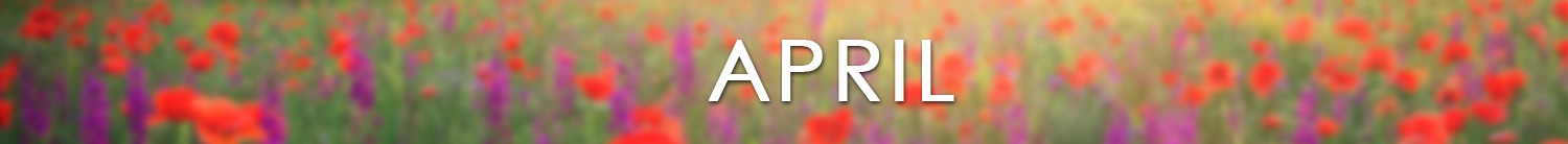 things to do in april